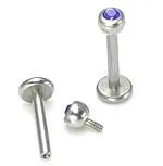 Female Sex Toys Painful Pleasures 16g Internally Threaded Jewel Labret Stud Internal Body Jewelry Female Sex Toys Painful Pleasures 16g Internally Threaded Jewel Labret Stud Internal Body Jewelry