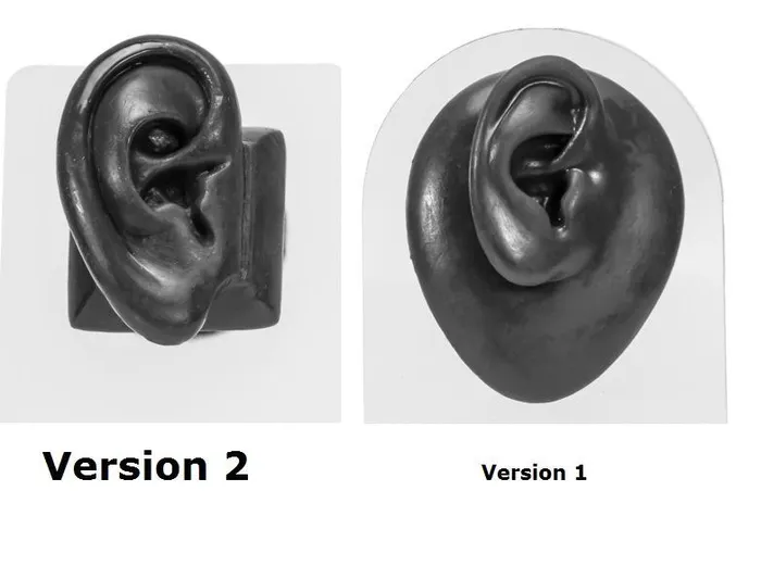 Female Sex Toys Painful Pleasures Realistic AdultSized Silicone Right Ear Display Tan Body Bit Version 2
