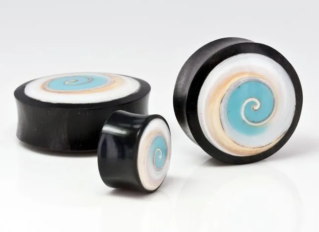 Female Sex Toys Shell Inlay on Horn Double Flare Organic Jewelry 16mm30mm Price Per 1 Elementals Organics Female Sex Toys Shell Inlay on Horn Double Flare Organic Jewelry 16mm30mm Price Per 1 Elementals Organics