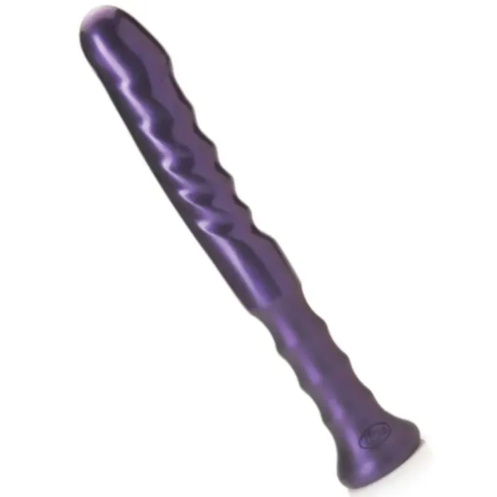 Female Sex Toys Tantus Echo Long Handled Silicone Dildo Amethyst