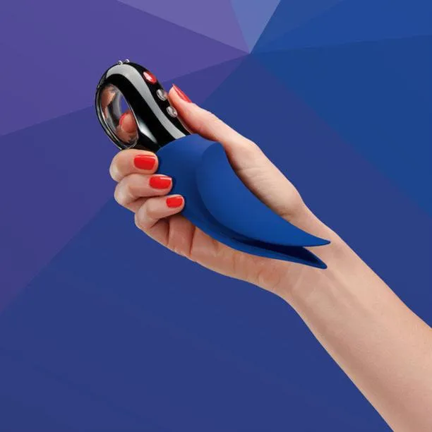 Fun Factory Volta Rechargeable External Vibrator Petrol Blue Fun Factory Vibrators
