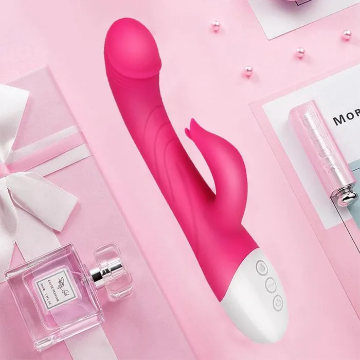 FUNMATES Vibrators Carver Female Big Thrusting Rabbit Gspot Heated Rabbit Vibrator
