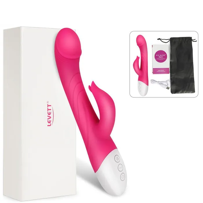FUNMATES Vibrators Carver Female Big Thrusting Rabbit Gspot Heated Rabbit Vibrator
