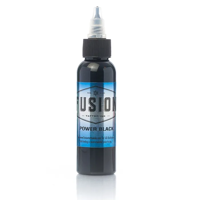 Fusion Anal Power Black Fusion Tattoo Ink Pick Your Size