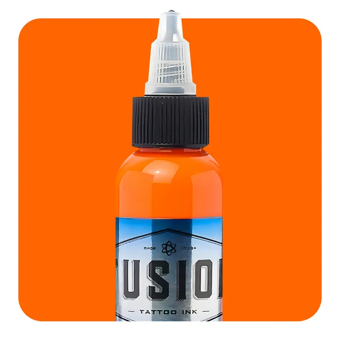 Fusion Male Sex Toys Mandarin Orange Fusion Tattoo Ink Pick Size