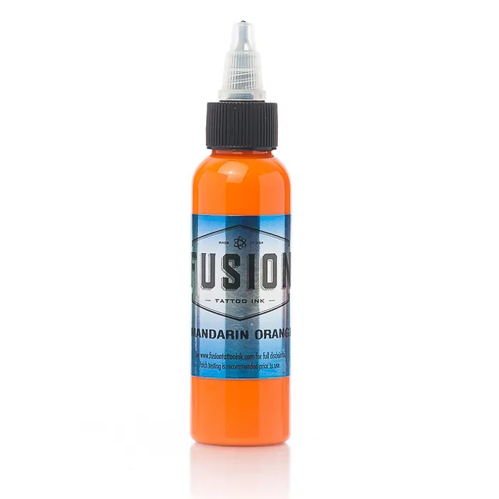 Fusion Male Sex Toys Mandarin Orange Fusion Tattoo Ink Pick Size