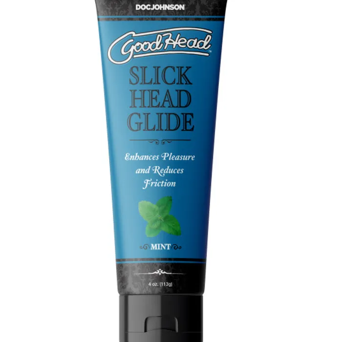 GoodHead Slick Head Flavored Glide Mint 4 oz Doc Johnson Male Sex Toys