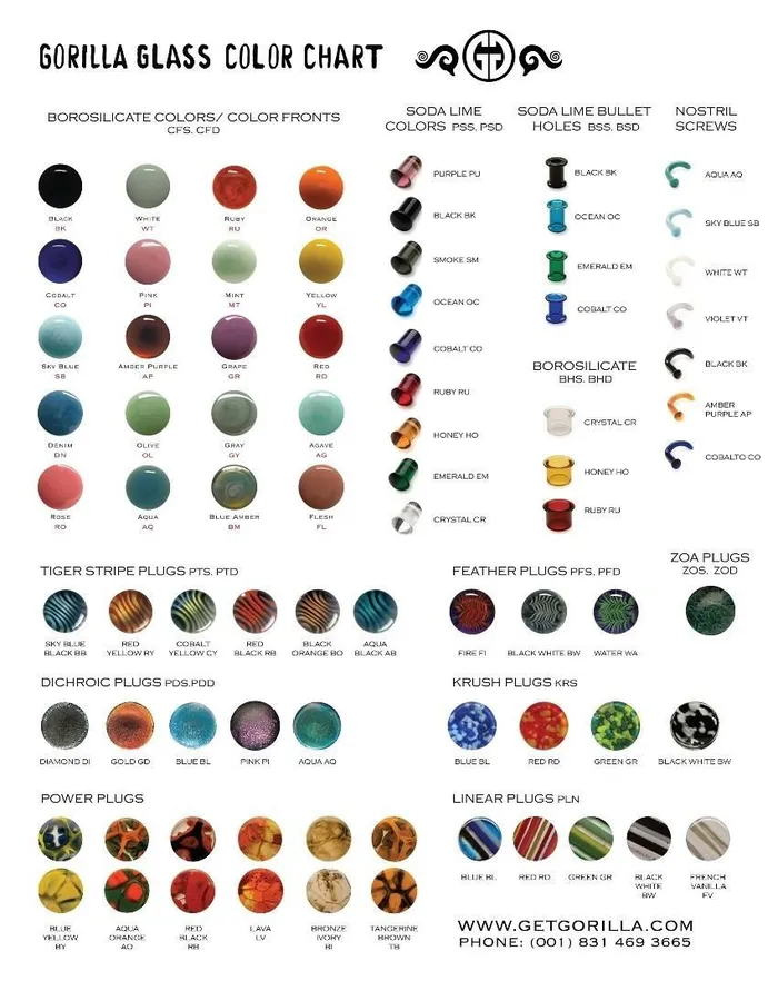 Gorilla Glass Anal Gorilla Glass Solid Double Flared Plug Price Per 1