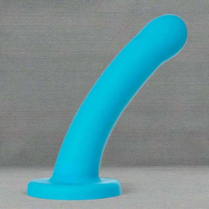 Hux 7 Inch Silicone Dildo Turquoise Sportsheets Dildos