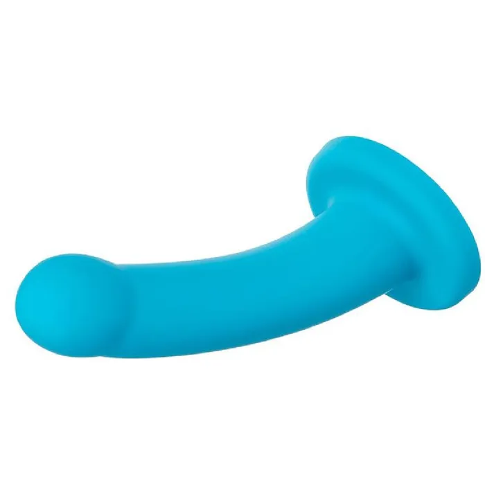 Hux 7 Inch Silicone Dildo Turquoise Sportsheets Dildos
