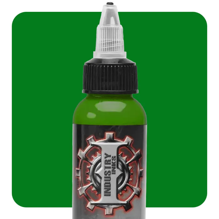 Industry Inks Male Sex Toys Bright Green Industry Inks Pick Size