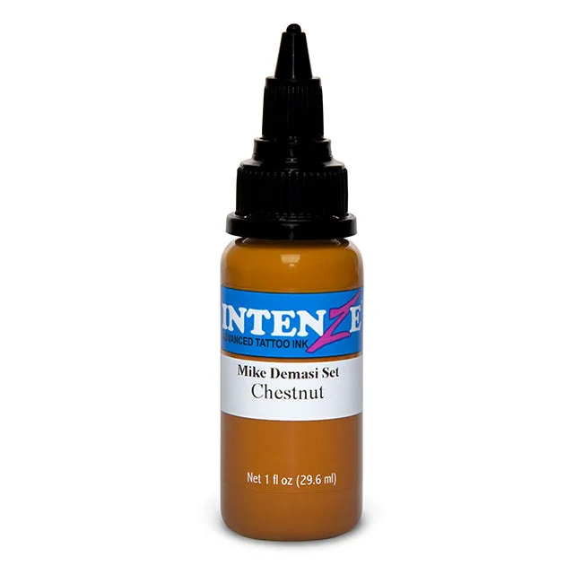 Intenze Male Sex Toys Chestnut Mike Demasi Series Intenze Tattoo Ink 1oz Bottle