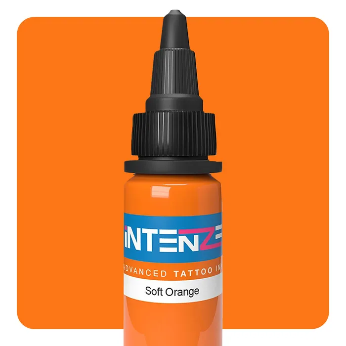 Intenze Male Sex Toys Soft Orange Intenze Tattoo Ink Pick Size