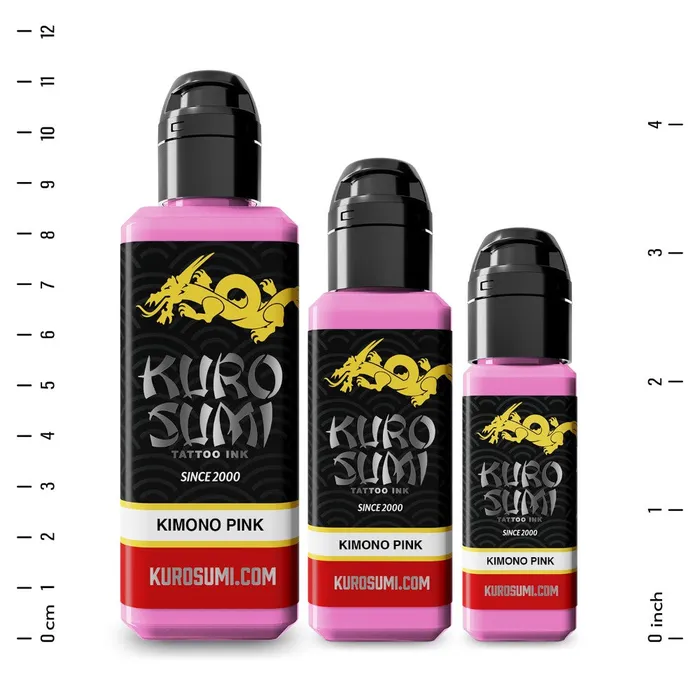 Kimono Pink Kuro Sumi Tattoo Ink Pick Size Kuro Sumi Vibrators