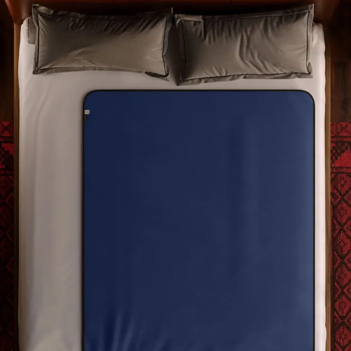Liberator Liberator Fascinator Throw Velvety Blue Waterproof Sex Blanket Vibrators