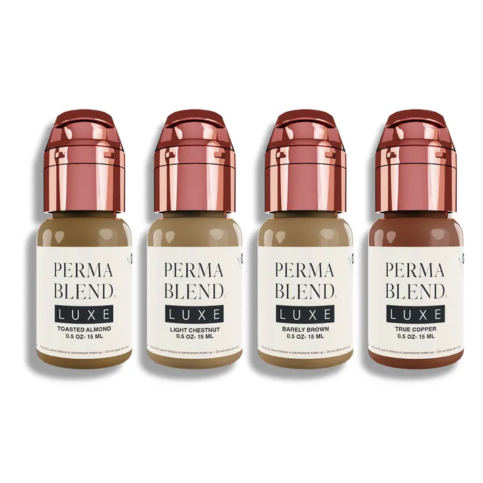 Light Brows Mini Set Perma Blend Luxe 4 12oz Bottles Perma Blend Anal