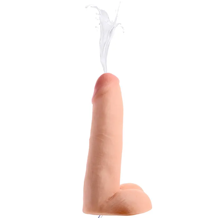 Loadz Realistic 8 Inch Squirting Dildo with Extra Large Load XR Brands Female Sex Toys