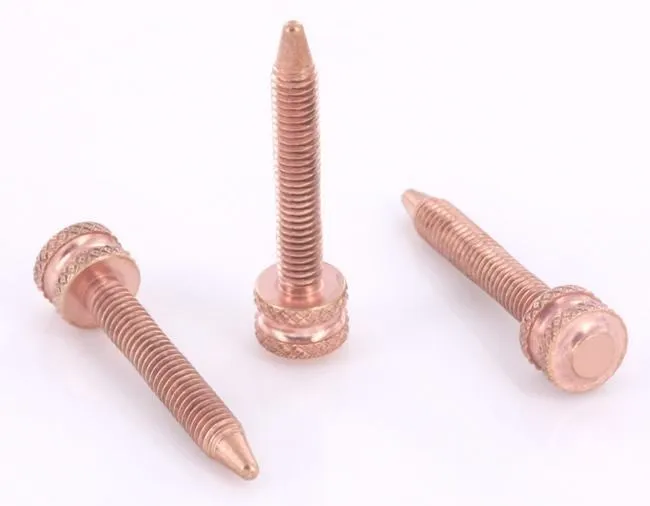 Long Copper Contact Screw M4 Metric Version 6 Precision Vibrators