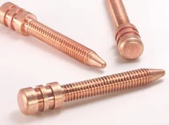 Long Copper Contact Screw M4 Metric Version 9 Precision Vibrators