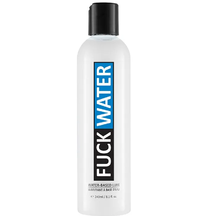 Lubricants Fuck Water Fuck Water Realistic Cum Lubricant Water Silicone Based 8 oz Lubricants Fuck Water Fuck Water Realistic Cum Lubricant Water Silicone Based 8 oz