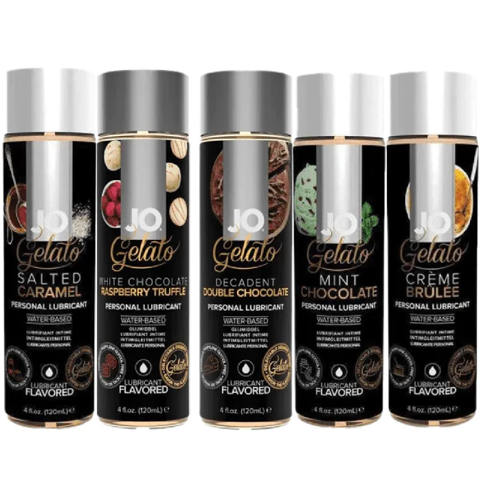 Lubricants System JO United Consortium Inc Jo Gelato Flavored Personal Lubricant 4 oz 120 mL Lubricants System JO United Consortium Inc Jo Gelato Flavored Personal Lubricant 4 oz 120 mL