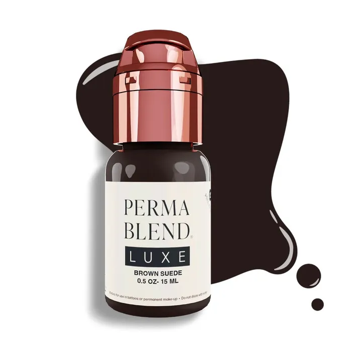 Luxe Brown Suede Luxe Perma Blend 12oz Bottle Perma Blend Anal