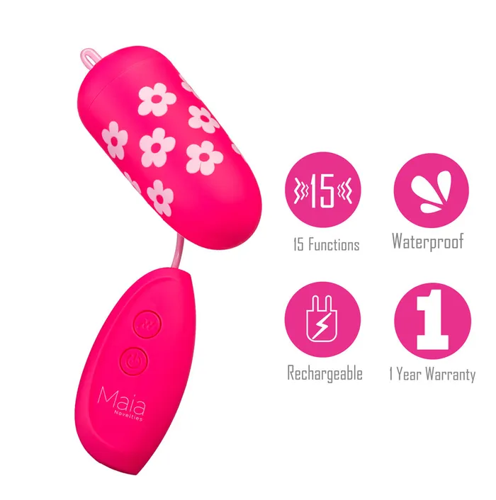 Maia Toys VIBELITE ROSIE Rechargeable Wired Remote Control Bullet Vibrator Maia Toys Female Sex Toys