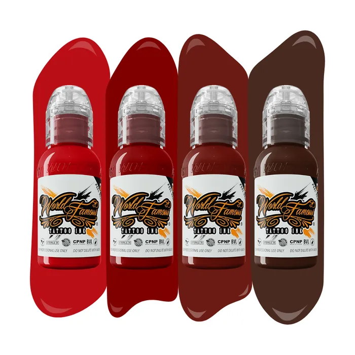 Male Sex Toys 4 bottle Maks Blood Set World Famous Tattoo Ink Pick Size World Famous