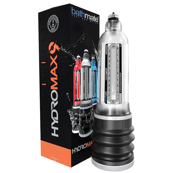 Male Sex Toys Bathmate Hydromax 9 Penis Pump Clear Bathmate