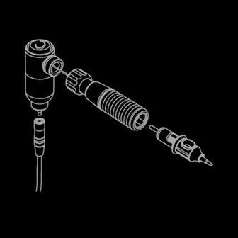 Male Sex Toys Cheyenne Cheyenne Hawk Thunder Tattoo Machine Motor and 25mm Grip Pick Color