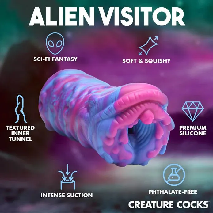 Male Sex Toys Cyclone Squishy Alien Vagina Role Play Stroker XR Brands