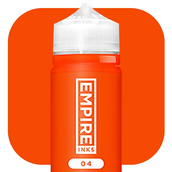 Male Sex Toys Empire Inks Empire Inks Cadmium Orange Pick Size