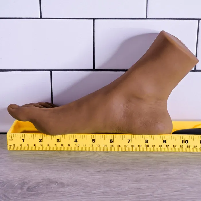 Male Sex Toys Evolved Novelties Pussy Footin Realistic Foot Fetish Masturbator Chocolate