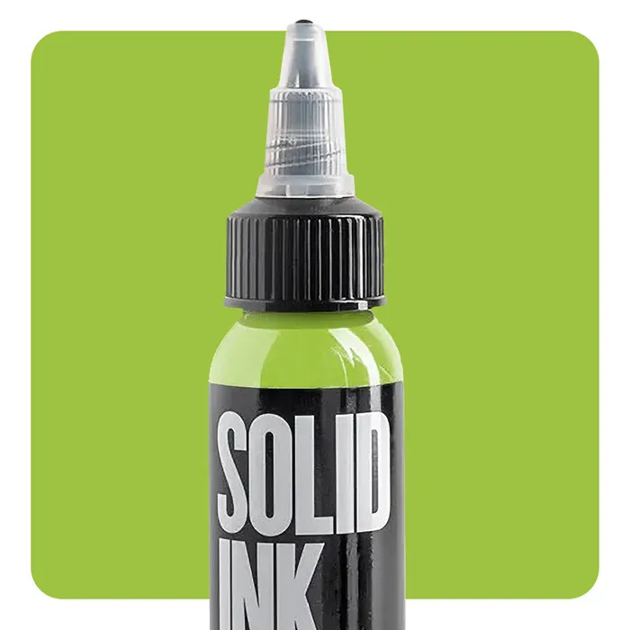Male Sex Toys Lime Solid Ink Pick Size Solid Ink