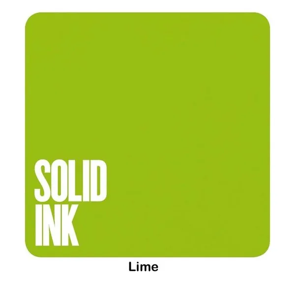 Male Sex Toys Lime Solid Ink Pick Size Solid Ink