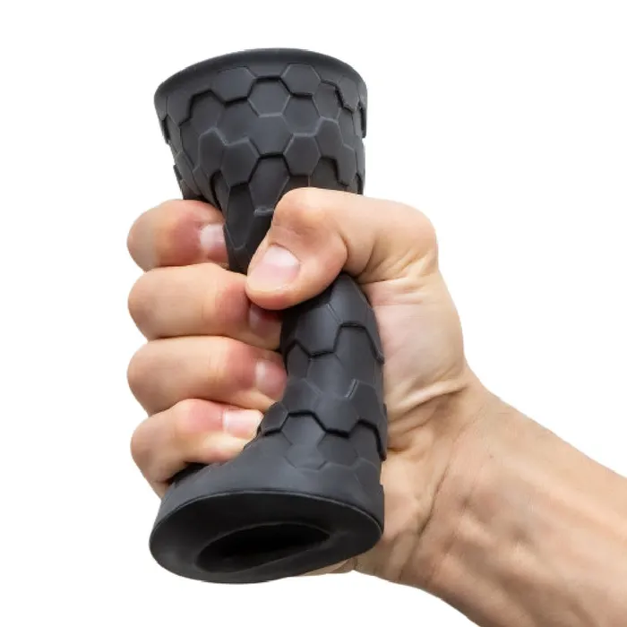 Male Sex Toys M for Men Hekx Discreet Silicone Penis Stroker Blush