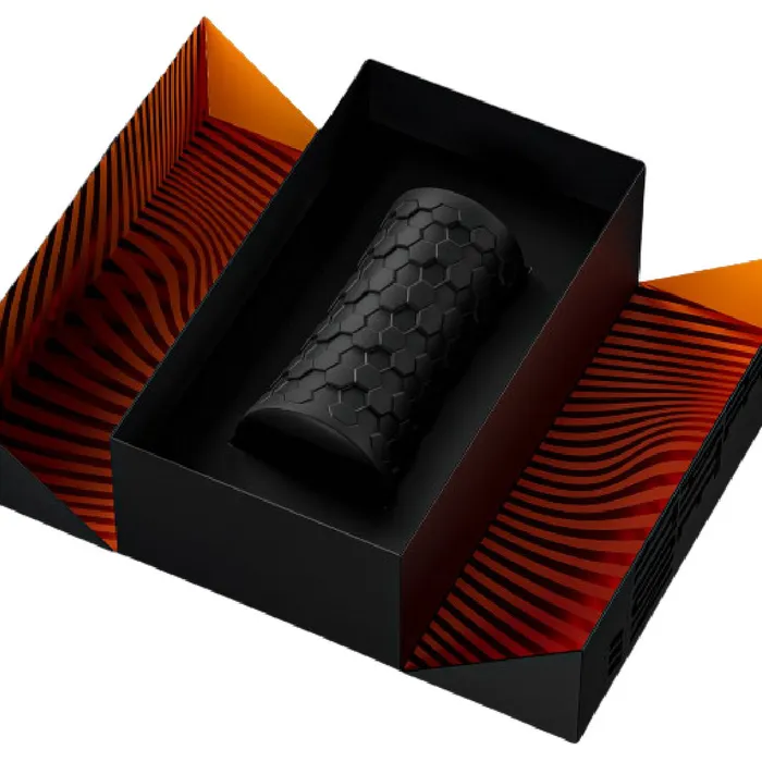 Male Sex Toys M for Men Hekx Discreet Silicone Penis Stroker Blush