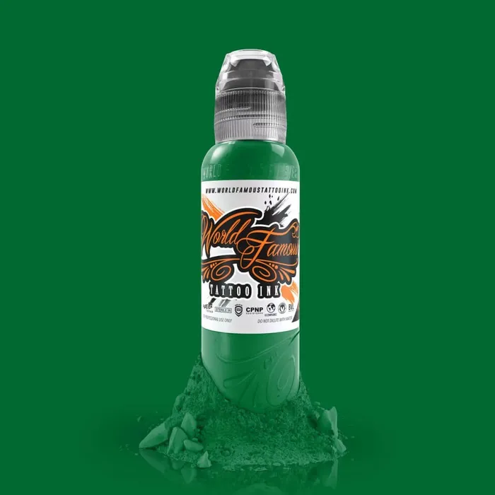 Male Sex Toys OLEG Deep Green World Famous Tattoo Ink Pick Size World Famous