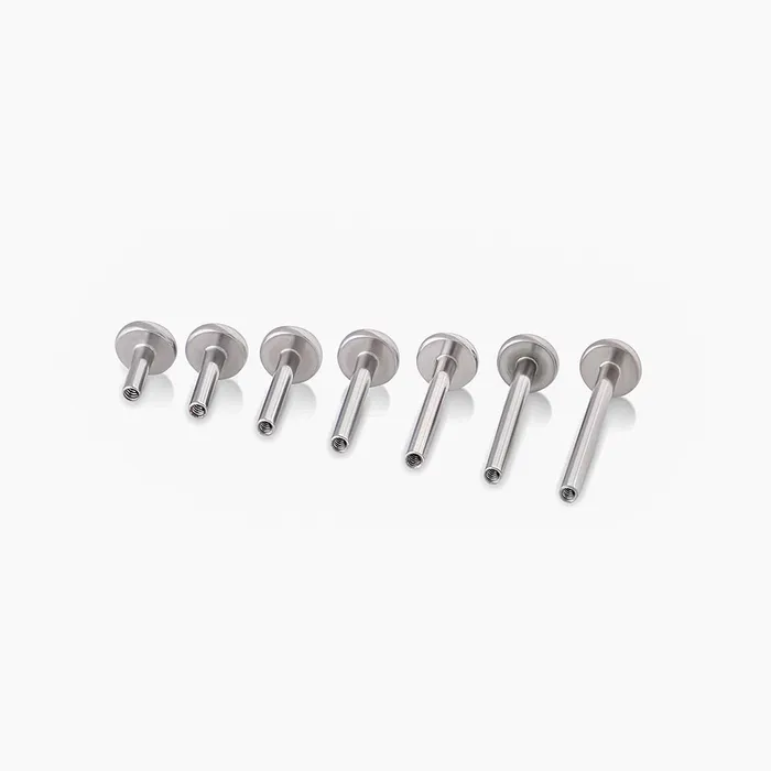 Male Sex Toys Painful Pleasures 16g Internal Flat Back Disc Steel Labret Post Price Per 1