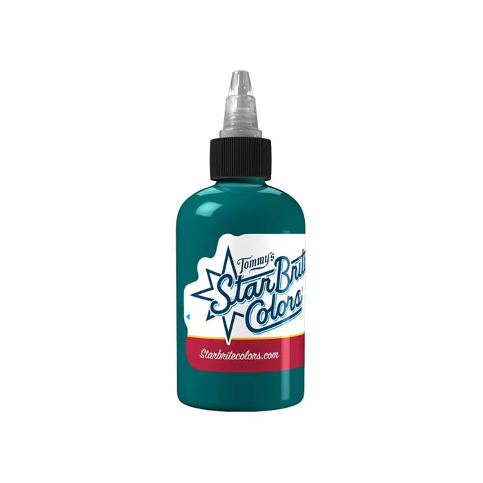 Male Sex Toys StarBrite Tommys StarBrite Colors Tattoo Ink by Tommys Supplies Deep Turquoise Pick Your Size