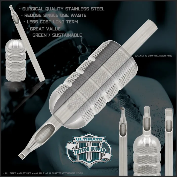 Male Sex Toys SureShot Sure Shot Steel Tube and Tip Combo 57 Round Liner