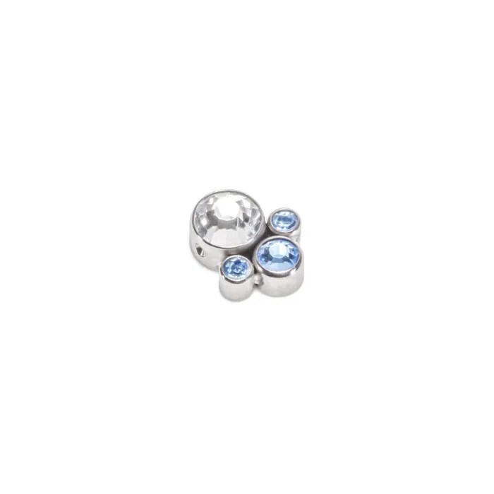 Male Sex Toys Tilum Tilum Jewel Bubble Cluster Captive Bead with 4mm Crystal Price Per 1 Male Sex Toys Tilum Tilum Jewel Bubble Cluster Captive Bead with 4mm Crystal Price Per 1