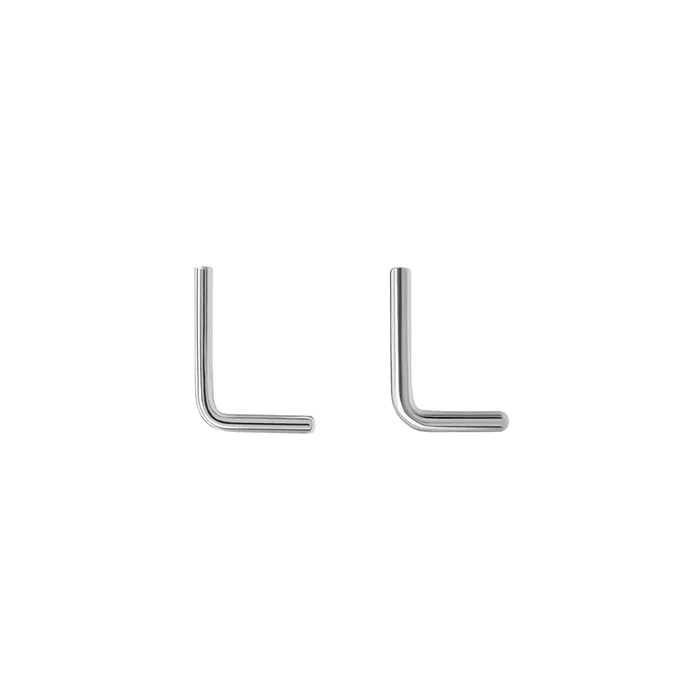 Male Sex Toys Tilum Tilum Titanium Threadless LBend Nostril Ring Price Per 1 Pick Size
