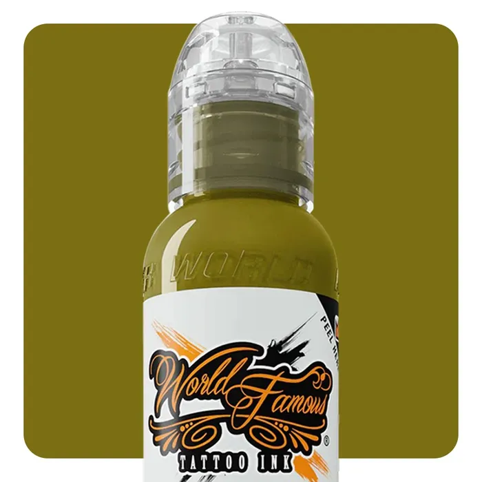 Male Sex Toys World Famous Green Beret World Famous Tattoo Ink Pick Size