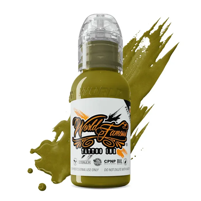 Male Sex Toys World Famous Green Beret World Famous Tattoo Ink Pick Size
