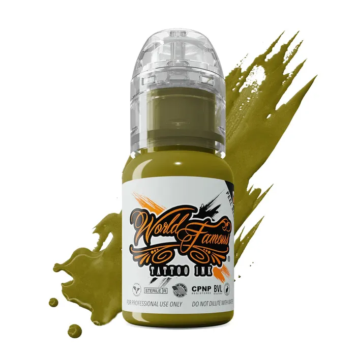 Male Sex Toys World Famous Green Beret World Famous Tattoo Ink Pick Size