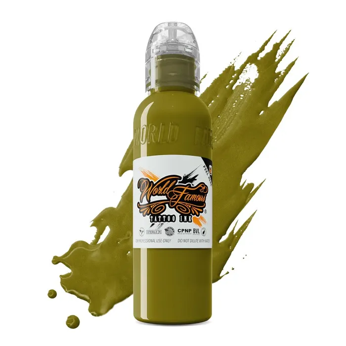 Male Sex Toys World Famous Green Beret World Famous Tattoo Ink Pick Size