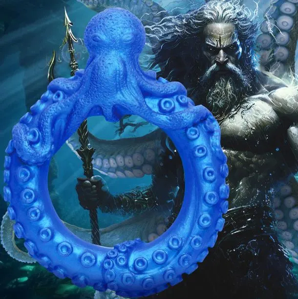 Male Sex Toys XR Brands Poseidons OctoRing Fantasy Cock Ring