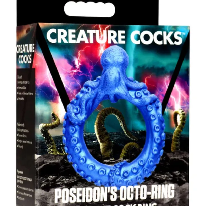 Male Sex Toys XR Brands Poseidons OctoRing Fantasy Cock Ring