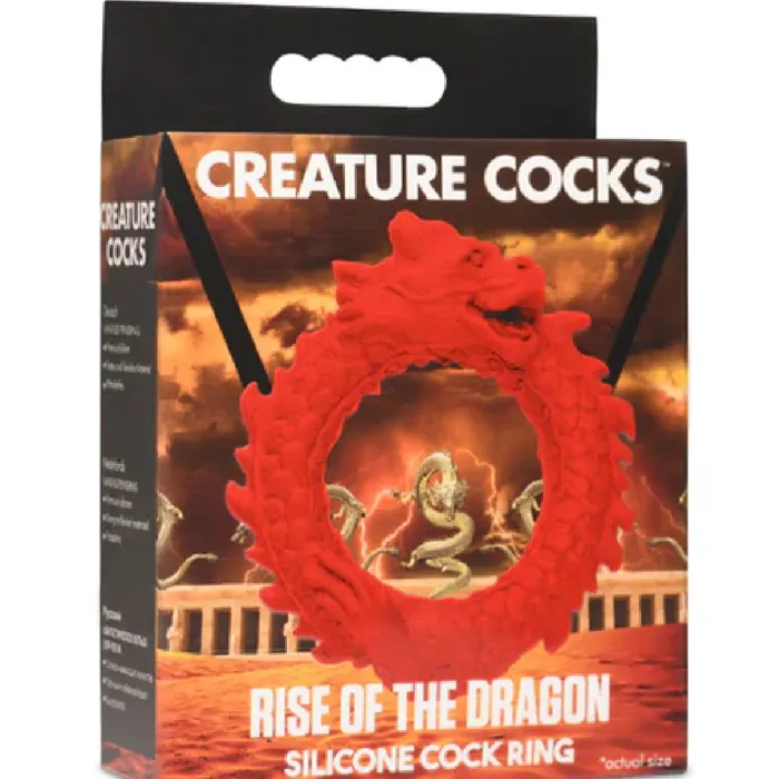 Male Sex Toys XR Brands Rise of the Draon Fantasy Cock Ring